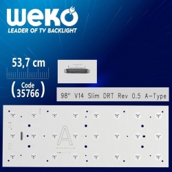 98' V14 SLİM DRT REV 0.5 A-TYPE - 53.7 Cm 24 Ledli - WK-1234 Led Tv Bar