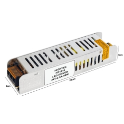 Adaptör 24v 2.5a metal kasa slim hightek ht-1215