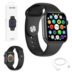 Akilli saat smart watch kalp atişi sensörlü android ios s-link watch seven plus