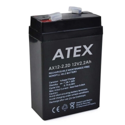 Atex kuru akü 12v 2.2ah (7x10x4.5cm)