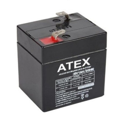 Atex kuru akü 6v 1ah (5x5x4.3cm)