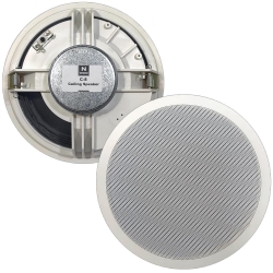 Alçipan tavan hoparlör 20cm 100w beyaz nwork c-8w