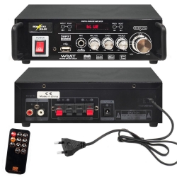 Anfi 80w stereo dijital bluetooth usb/mp3 12/220v ironstar irn-80