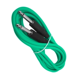 Anfi uzatma kablosu mono 6.3mm 3mt yeşil eatech