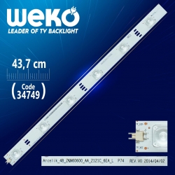 Arcelik_48_zkn60600_aa_2121c_6ea_l p74 rev.v0 - 43.7 cm 6 ledli - (wk-050)