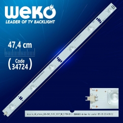 Arcelik_49_athena_6x6+6x6_2121c_6s1p_nh_r p84+83.5 - zbd60600-aa - 47.4 cm 6 ledli - (wk-18) 35469 ile ayni