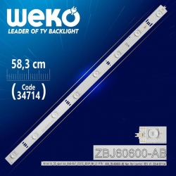 ARCELİK_55_APOLLON_8X8+8X7_2121C_8S1P_NH_L1 P76 4X8_ZBJ60600-AB REV.V1 - 58.3 Cm 8 Ledli - WK-042 Led Tv Bar