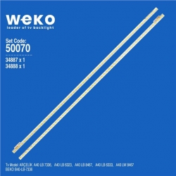 Arçelik A40 LB 6323 40'' İnç 2 Adet Tv Led Bar