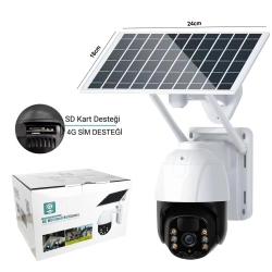 Avenir av-m11 solar smart güvenlik kamerası 4g sim 3mp wi-fi ptz renkli gece görüş harekete duyarlı