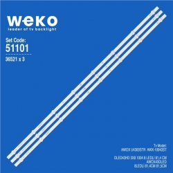 Awox U4300STR 43'' 3 Adet Tv Led Bar (Seri 2)