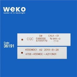 Awox U5600STR/4K/S 55'' İnç 8 Adet Tv Led Bar (Seri 2)
