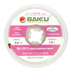 Baku bk-2015 2mm 1.5 metre lehim alma teli