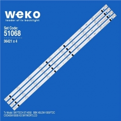 Bbk 40LEM-1005FT2C 40' 4 Adet Led Bar