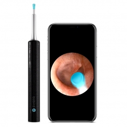 Bebird t5 5mp kamera 3.5mm lens şarjli wifi görüntülü kulak temizleyici siyah renk