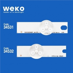 Beko 32 BLE 4300 BA 32' İnç 3 Adet Tv Led Bar