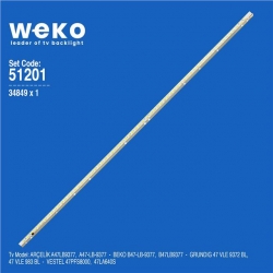 Beko B47LB9377 47' İnç 1 Adet Tv Led Bar