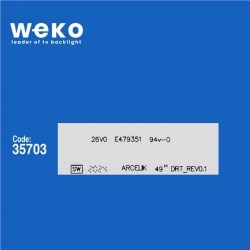 Beko B49L 8752 5B 49' İnç 8 Adet Tv Led Bar
