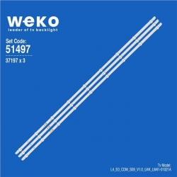Beko B50A800B 50' 3 Adet Tv Led Bar