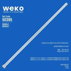 Beko B55L 9672 5B 55'' İnç 2 Adet Tv Led Bar