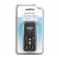 Beston c8019bn (2xaa - 2xaaa - 1x9v) pil şarj cihazi