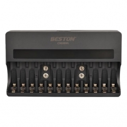 Beston C9028WL AA/AAA/9V/C Boy/D Boy/Lion Hızlı Pil Şarj Cihazı