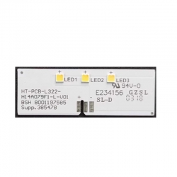 Buzdolabi iç aydinlatma ledi ld79 ht-pcb-l322-h14a079b-l-v01 3 çipli