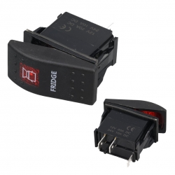 Buzdolabi işikli 3p on-off 12-24v marin switch (ic-134m-s14)