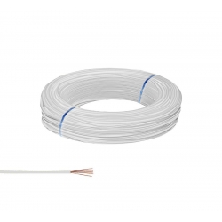 Cablecable zil teli montaj kablosu çok telli beyaz 200 metre