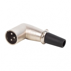 Canon Fiş Erkek 90 Derece L Tip XLR Jack Fiş