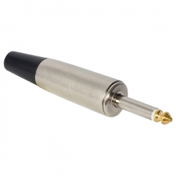 Canon tip mono gold nikel 6.3mm gitar jack