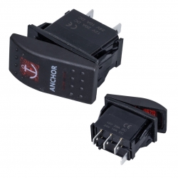 çapa irgati işiksiz 3p on-off-on 12-24v yayli marin switch (ic-134m-s11)