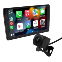 Carstar SLXF-A133 9' Android Dokunmatik Multimedia Oto Teyp 4Gb Ram 64Gb Hafıza Qled HD Wifi GPS FM-AM Geri Görüş Kameralı IOS - Android Carplay