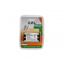 Cfl p104 şarjlı telsiz telefon pili 3.6 volt 830 mah ni-mh