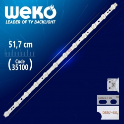 Ch50l31a-v01 - dsbj-ss - 51.7 cm 12 ledli (wk-849)