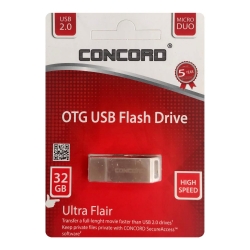 Concord c-otg32 usb flash bellek metal mini 32gb otg micro