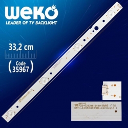 CRH-A4330300104L74C REV1.0 I 33.2 Cm Tv Led Bar