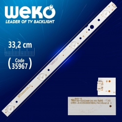Crh-a4330300104l74c rev1.0 i 4 ledli  33.2 cm