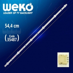 CY-550D-6X12-HL+HT - NPB15D544103BL041-001H - 8D55-DNDL-M8612A - 54.4 Cm 6 Ledli - (WK-1033) Tv Led Bar
