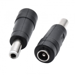 Dc 2.1 mm dişi/2.5 mm erkek çevirici adaptör jack fiş