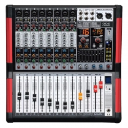 Dds d-8 p2000 fx 8 kanal 2x1000w usb/sd/bluetooth power mixer
