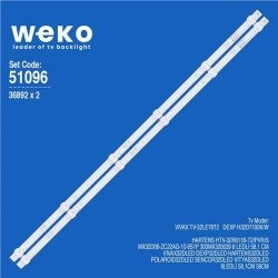 Dexp H32D7100K/W 32' İnc 2 Adet Tv Led Bar