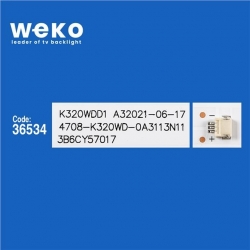 Dijitsu YE-32020KT 32' İnç 2 Adet Tv Led Bar