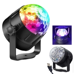 Disko topu rgb led usb lt-775