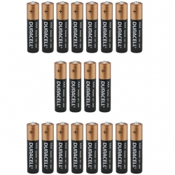 Duracell Alkalin 1.5 Volt AAA 20’Li İnce Kalem Pil LR03/MN2400
