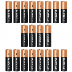 Duracell lr6/mn1500 1.5 volt alkalin aa kalem pil (20li kartela paket fiyati)(2li yirtmali)