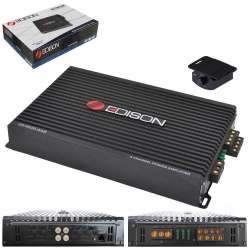 Edison ed-1000.4ab oto anfi stereo 4x125 watt 4 kanal bass kontrol