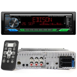 Edison emp-92dsp oto teyp 4x50 watt bluetooth mobil aplikasyon usb fm aux