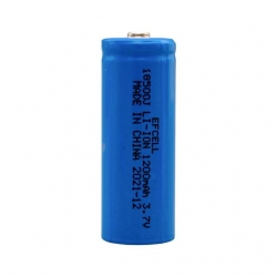 Efcell 3.7 Volt 1200 Mah Lithium 18500 Pil Başlıklı