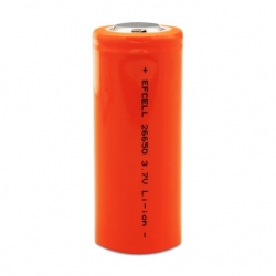 Efcell 3.7 Volt 4500 Mah ICR 26650 Şarj Edilebilir Pil