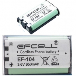 Efcell EF-104 3.6 V-850Ma Panasonic Telsiz Telefon Pili